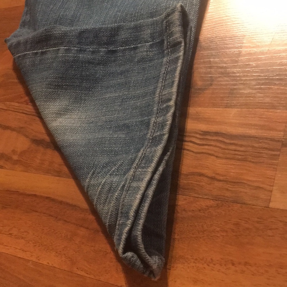 (Capris) Blue Vigoss Size 9/10 Jean Capris - Picture 6 of 7